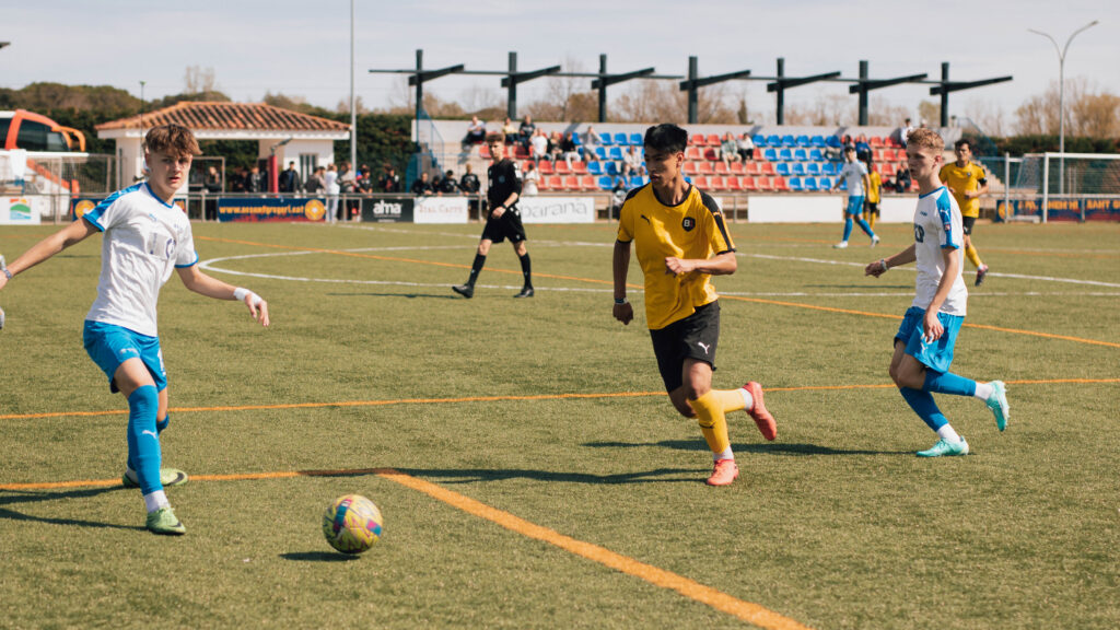 MICFootball soccer players on field