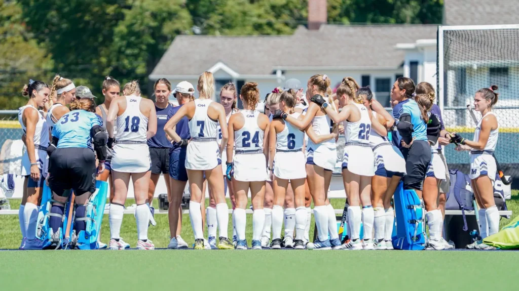 College field hockey players