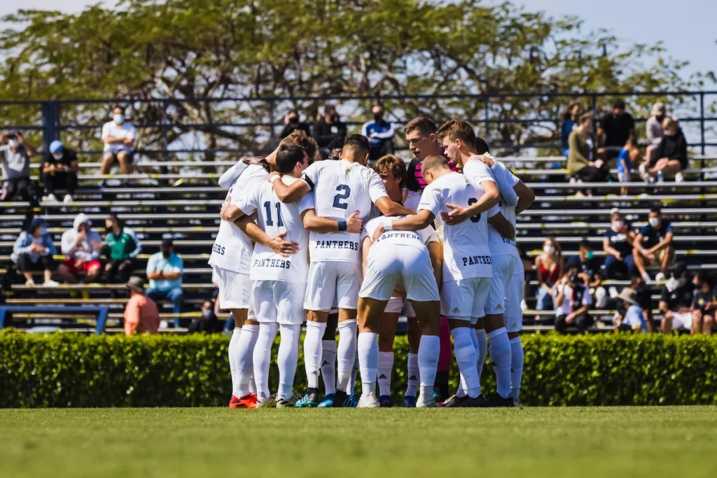 College soccer team