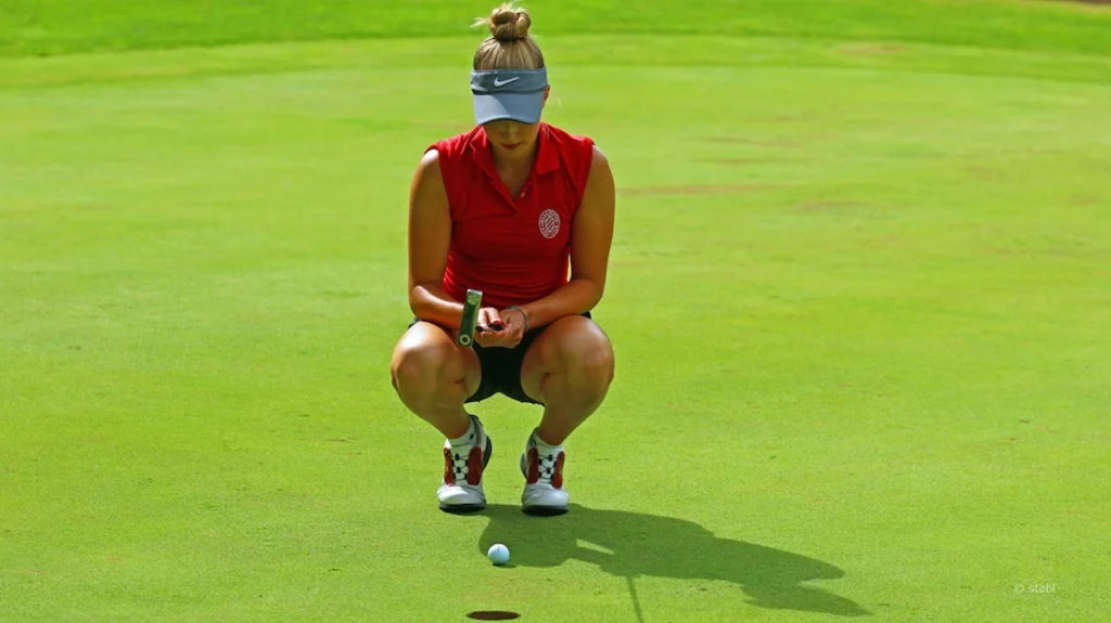 College golfer Cathi Graf