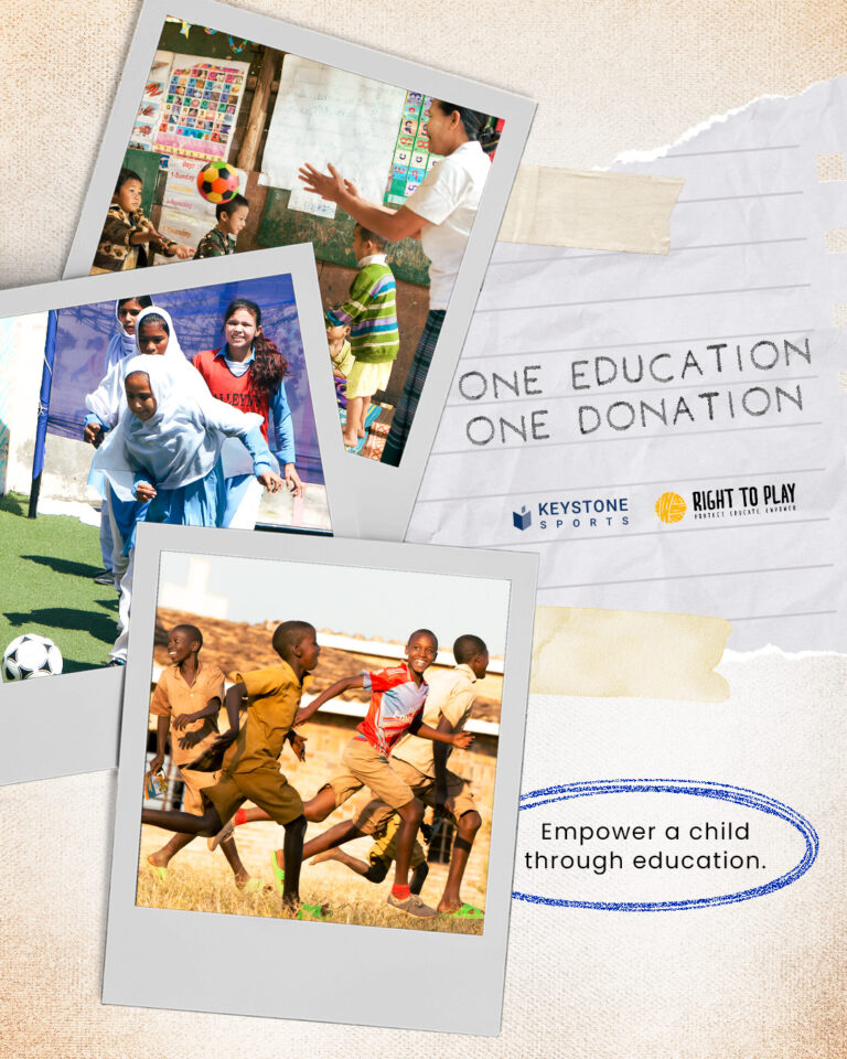 One donation One Education campaign 2025