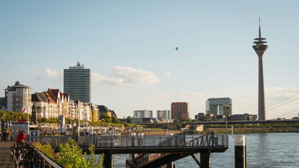 A picture of Düsseldorf