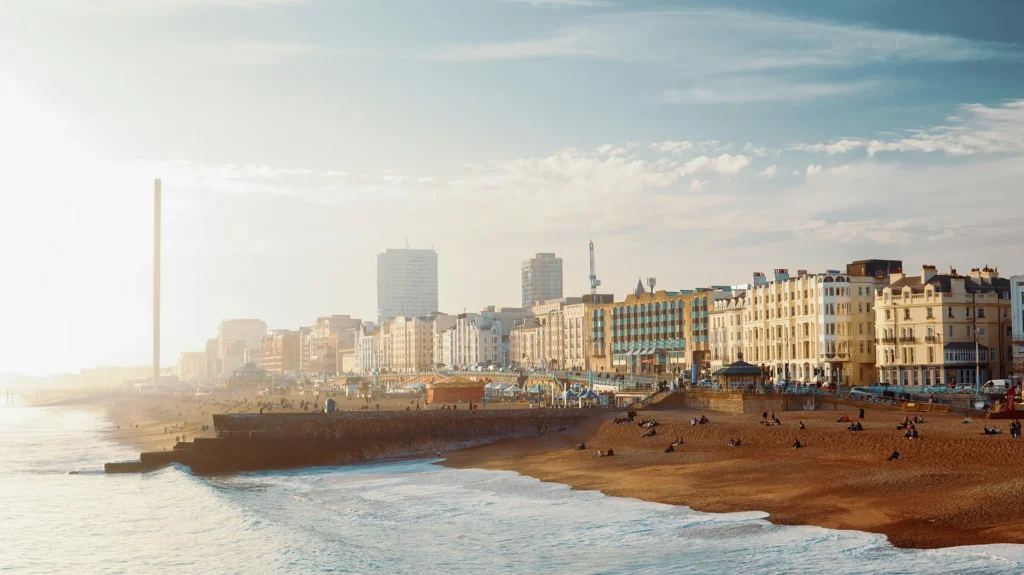 Brighton's coast photo by Young Jeffrey